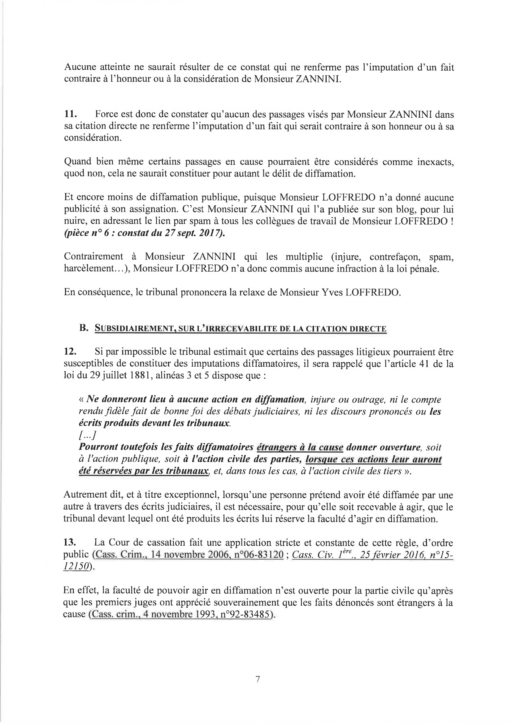 Nabe Contre Attaque Citation Directe Contre Loffredo Nabe S News Nabe Contre Attaque Citation Directe Contre Loffredo Nabe S News